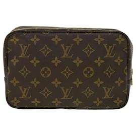 Louis Vuitton-Louis Vuitton Monogram Trousse Toilette 23 Clutch Bag M47524 LV Auth ki2149-Other