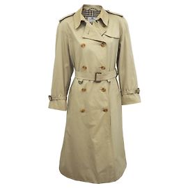 Trench classico Aquascutum in beige taglia M/L Beige