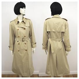 Aquascutum-Aquascutum classic trench coat in beige size M / L-Beige