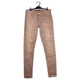 Maison Scotch jeans de leopardo Estampa de leopardo