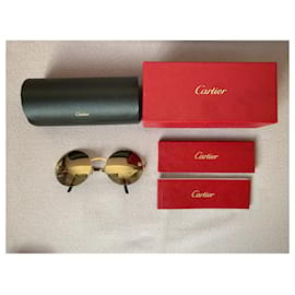 Cartier-Lunettes de soleil-Doré