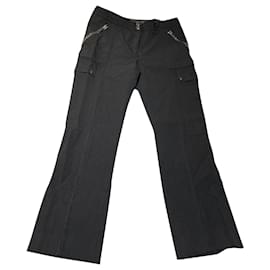 Burberry-Pants, leggings-Black