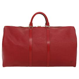 Louis Vuitton-Louis Vuitton Keepall 55-Red