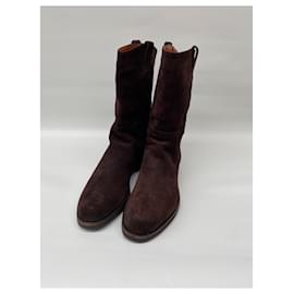 Santoni-Santoni winter boots-Brown