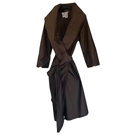 Max Mara Cocktail- oder Hochzeitskleid Taupe