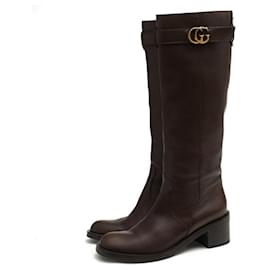 Gucci-Boots-Dark brown