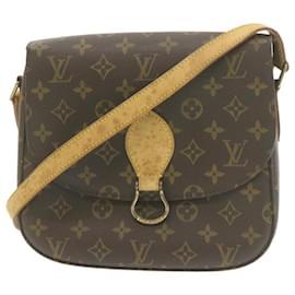 Louis Vuitton-LOUIS VUITTON Monogram Saint Cloud GM Shoulder Bag M51242 LV Auth gt584-Monogram
