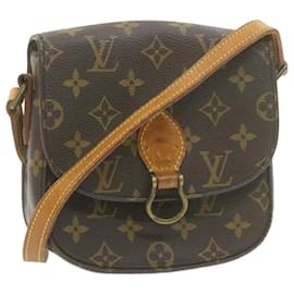 Louis Vuitton-LOUIS VUITTON Monogram Saint Cloud PM Shoulder Bag M51244 LV Auth am603g-Monogram