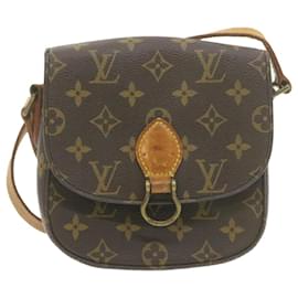 Louis Vuitton-LOUIS VUITTON Monogram Saint Cloud PM Borsa a tracolla M51244 LV Auth em603g-Monogramma