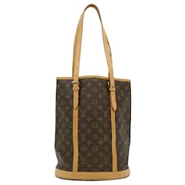 Louis Vuitton-LOUIS VUITTON Monogram Bucket GM Shoulder Bag M42236 LV Auth jk2412-Monogram