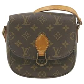 Louis Vuitton-LOUIS VUITTON Monogram Saint Cloud PM Shoulder Bag M51244 LV Auth am608g-Monogram