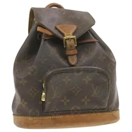 Louis Vuitton-LOUIS VUITTON Monogram Montsouris PM Backpack M51137 LV Auth am547g-Monogram