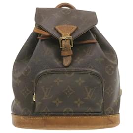 Louis Vuitton-LOUIS VUITTON Monogram Montsouris PM Backpack M51137 LV Auth am547g-Monogram