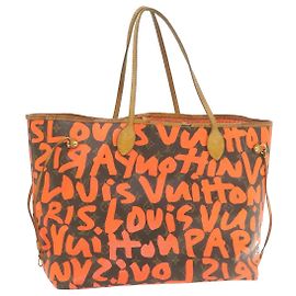 LOUIS VUITTON Monogram Graffiti Neverfull GM Tote Bag M93702 LV Auth em639g Monogramma
