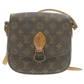Louis Vuitton-Bolsa de ombro M LOUIS VUITTON Monogram Saint Cloud MM51243 LV Auth am683g-Monograma