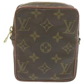 Louis Vuitton-LOUIS VUITTON Monogram Mini Poche Shoulder Bag No.202 LV Auth am661g-Monogram