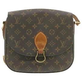 Louis Vuitton-LOUIS VUITTON Monogram Saint Cloud GM Shoulder Bag M51242 LV Auth am678g-Monogram