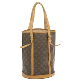 Louis Vuitton-LOUIS VUITTON Monogram Bucket GM Shoulder Bag Pouch M42236 **Powder Auth am482g-Other