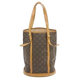 Louis Vuitton-LOUIS VUITTON Monogram Bucket GM Shoulder Bag Pouch M42236 **Powder Auth am482g-Other