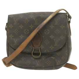 Louis Vuitton-LOUIS VUITTON Monogramm Saint Cloud GM Umhängetasche M.51242 LV Auth am749G-Monogramm