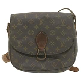 Louis Vuitton-LOUIS VUITTON Monogram Saint Cloud GM Shoulder Bag M51242 LV Auth am749g-Monogram