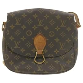 Louis Vuitton-LOUIS VUITTON Monogram Saint Cloud GM Shoulder Bag M51242 LV Auth am980g-Monogram