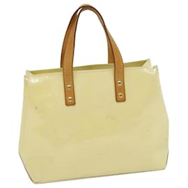 Louis Vuitton-LOUIS VUITTON Monogram Vernis Reade PM Hand Bag Perle M91336 LV Auth 31152-Other