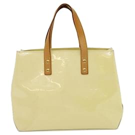 Louis Vuitton-LOUIS VUITTON Monogram Vernis Reade PM Hand Bag Perle M91336 LV Auth 31152-Other