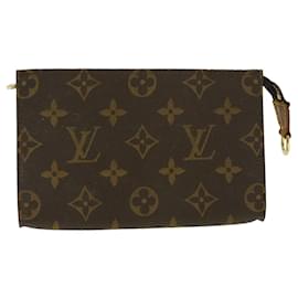 Louis Vuitton-LOUIS VUITTON Monogram Bucket PM Pochette d'accessoires LV Auth pt4316-Autre