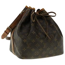 Louis Vuitton-Bolsa de ombro LOUIS VUITTON Monogram Petit Noe M42226 LV Auth yk4860-Outro