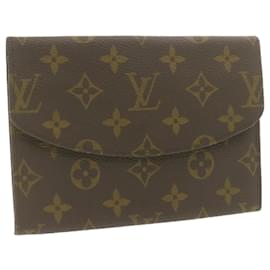 Louis Vuitton-Louis Vuitton Monogram Pochette rabat 18 Clutch Bag Vintage M51940 LV am934g-Monogram