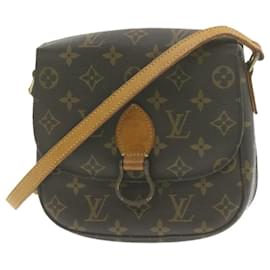 Louis Vuitton-LOUIS VUITTON Monogram Saint Cloud MM Shoulder Bag M51243 LV Auth am936g-Monogram