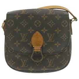 Louis Vuitton-Bolsa de ombro M LOUIS VUITTON Monogram Saint Cloud MM51243 LV Auth am936g-Monograma