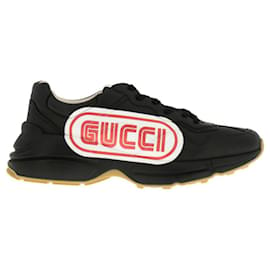 Gucci-GUCCI RHYTON APOLLO BLACK BRAND NEW-Black