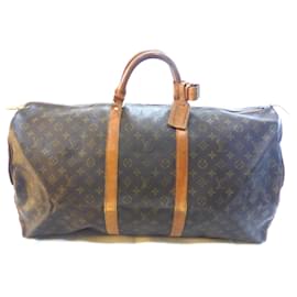 Louis Vuitton-keepall 60 Monogram-Brown