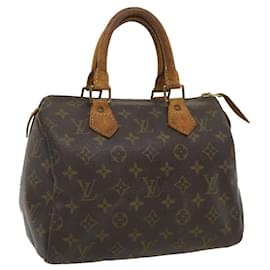 Louis Vuitton-Louis Vuitton Monogram Speedy 25 Hand Bag M41528 LV Auth hs983-Other