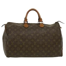 Louis Vuitton-Louis Vuitton Monogram Speedy 40 Hand Bag M41522 LV Auth hs987-Other