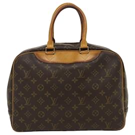 Louis Vuitton-LOUIS VUITTON Monogram Deauville Hand Bag M47270 LV Auth pt1573-Other