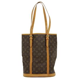 Louis Vuitton-LOUIS VUITTON Monogram Bucket GM Shoulder Bag M42236 LV Auth ro307-Other
