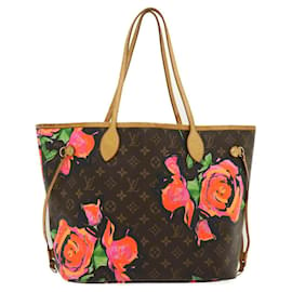 Louis Vuitton-LOUIS VUITTON Monogram Rose Neverfull MM Tote Bag M48613 LV Auth yk4422a-Other