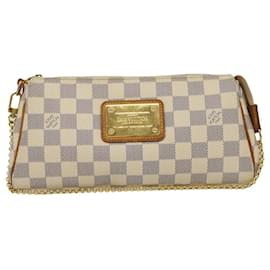Louis Vuitton-Louis Vuitton Damier Azur Eva 2Way Shoulder Hand Pouch N55214 LV Auth rz354a-Other