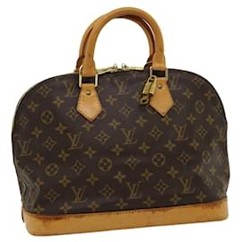 Louis Vuitton-LOUIS VUITTON Monogram Alma Hand Bag M51130 LV Auth pt2206-Monogram