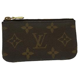 Louis Vuitton-LOUIS VUITTON Monogram Pochette Cles Coin Purse M62650 LV Auth ac889-Other