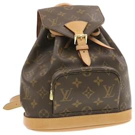 Louis Vuitton-LOUIS VUITTON Monogram Montsouris PM Backpack M51137 LV Auth 18397a-Other