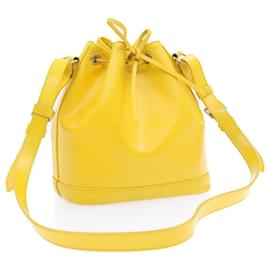 Louis Vuitton-LOUIS VUITTON Epi Noe BB Shoulder Bag Yellow M40973 LV Auth 18421a-Yellow