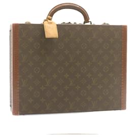 Louis Vuitton-LOUIS VUITTON Monogram President Attache Case Vintage LV Auth 22458a-Monogram