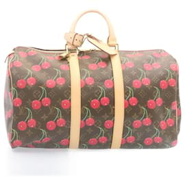 Louis Vuitton-LOUIS VUITTON Monogram Cherry Keepall 45 Boston Bag M95011 LV Auth 28992a-Other
