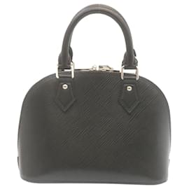 Louis Vuitton-LOUIS VUITTON Epi Kabuki Alma BB Shoulder Bag Black M43506 LV Auth 29089a-Black