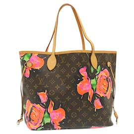 Louis Vuitton-LOUIS VUITTON Monogram Rose Neverfull MM Tote Bag M48613 LV Auth 29172a-Other