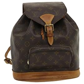 Louis Vuitton-LOUIS VUITTON Monogram Montsouris MM Backpack M51136 LV Auth ki1896-Other